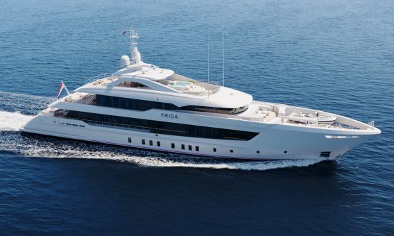 Heesen Project Evita reaches construction milestone press image