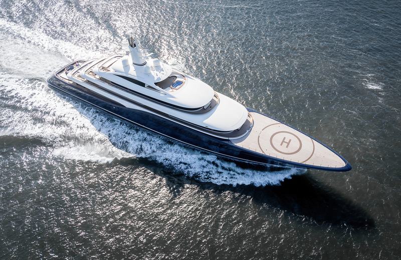 Feadship Project 1014 on sea trials - 3