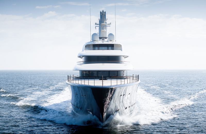 Feadship Project 1014 on sea trials - 1
