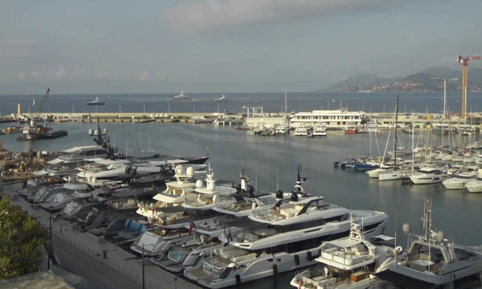 Superyachts in the Bay at Cannes for Bastille Day 2026
