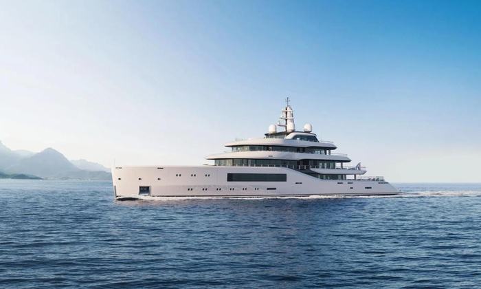 Amels 80 Winner at the 2025 Yacht Style Awards in Singapore press image