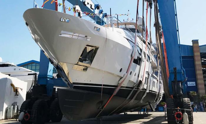 Benetti successfully launches M/Y IRONMAN, the sixth fast 140’ model | Benetti news image