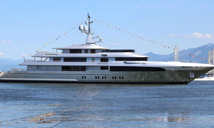 Codecasa news - CODECASA 65 – Hull F74 – m.y. REGINA d’ITALIA – Launch Ceremony