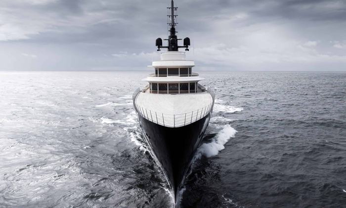 Abeking & Rasmussen launch superyacht LIVA press image
