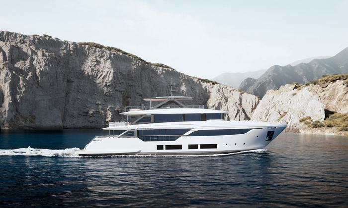 Custom Line presents Navetta 35 cruising concept press image