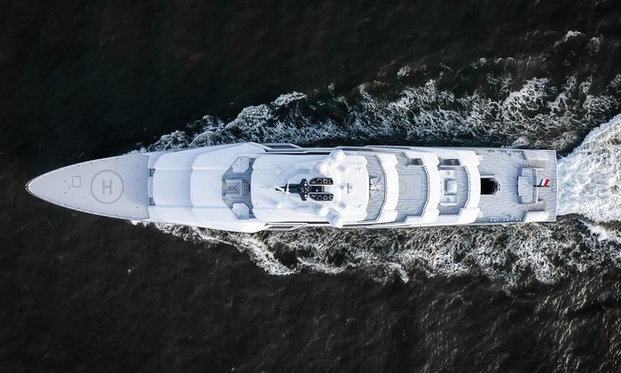 Oceanco delivers Leviathan press image