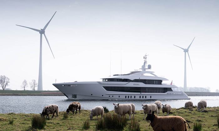 Heesen Yachts Unveils 2025’s First Delivery: Serena, a 55m Steel Marvel press image