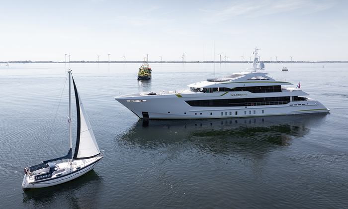Solemates Delivered: Experienced Owner Chooses Heesen Again for Bespoke 55-metre steel superyacht press image