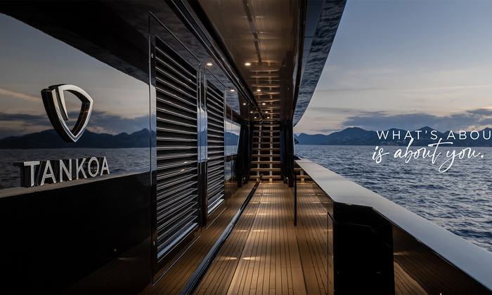 Tankoa T720 Fenice sale highlights 72-metre custom project press image