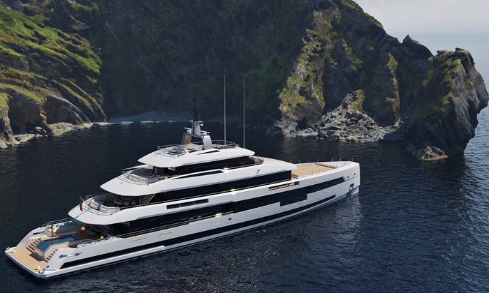 Heesen Yachts Achieves Major Milestone in Construction of Full Custom 57m Motor Yacht, YN 20857 Project Setteesettanta press image